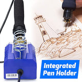 (WEP 939D-V Wood Burning Kit 250-750℃/482-1382℉Adjustable Wood Burning Tool with Detachable Pen, 20 Wood burner Tips, WoodBurning Pen Holder Suitable WEP