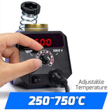 (WEP 939D-V Wood Burning Kit 250-750℃/482-1382℉Adjustable Wood Burning Tool with Detachable Pen, 20 Wood burner Tips, WoodBurning Pen Holder Suitable WEP