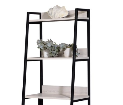 Wendral Natural & Black Finish 24"W Bookshelf HouseOfZazla