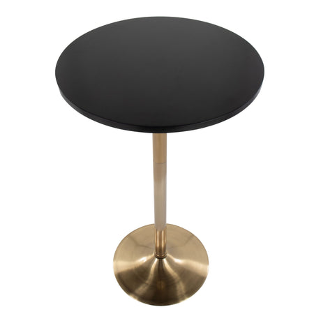 Pebble - Contemporary & Glam Adjustable Dining / Bar Table HouseOfZazla