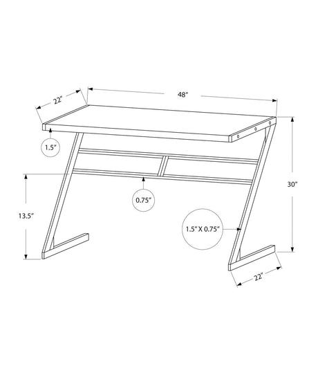 Computer Desk For Home Office, Chic Modern Design HouseOfZazla