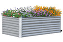 6x3x2ft Galvanized Raised Garden Bed HouseOfZazla