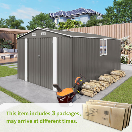 Outdoor Storage Shed With Lockable Doors HouseOfZazla