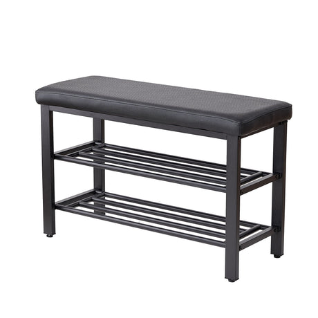 Shoe Bench With Cushion, Storage Seat For Entryway HouseOfZazla