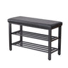 Shoe Bench With Cushion, Storage Seat For Entryway HouseOfZazla