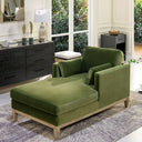 Knox - Modern Farmhouse Chaise Lounge Chair HouseOfZazla