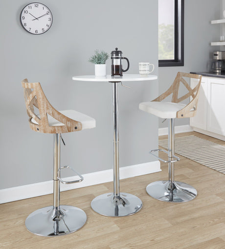 Elia - Contemporary Adjustable Bar Table HouseOfZazla