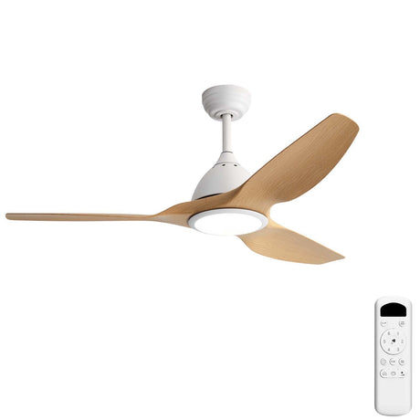 Bredoom Ceiling Fan With Remote Control And LED Light HouseOfZazla