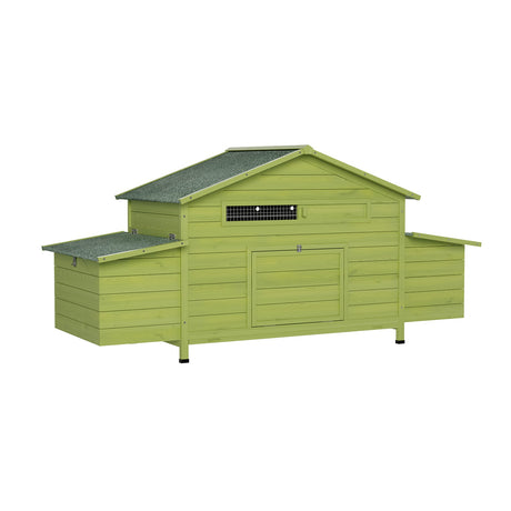 11.12 ft² Large Wooden Chicken Coop with Nesting Boxes & Perch HouseOfZazla