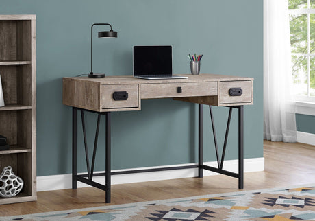 Computer Desk For Home Office, Laptop, Storage Drawers, Transitional HouseOfZazla