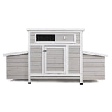 Large Chicken Coop Outdoor Hen House & Dual Nesting Boxes