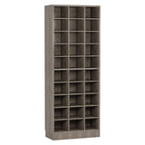 10 Tier Shoe Storage Cabinet With 30 Cubbies
