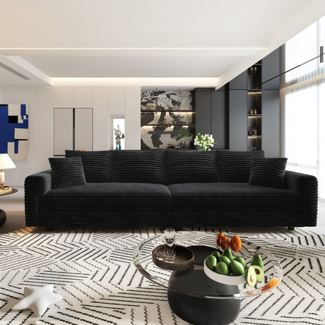 4 Seat Sofa, Deep Seat Couches With Soft Pillows HouseOfZazla