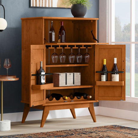 Draper - Mid Century Bar Cabinet HouseOfZazla