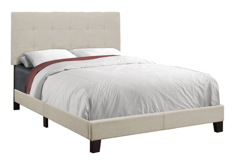 Transitional Upholstered Bed Frame HouseOfZazla