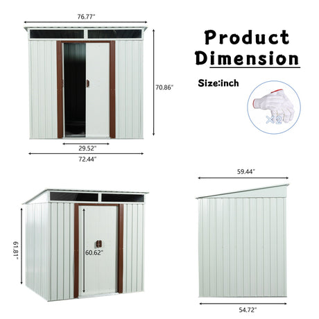 Outdoor Storage Shed HouseOfZazla