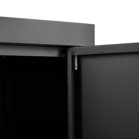 Metal Storage Cabinet With Locking Doors And Adjustable Shelf, Folding Filing Storage Cabinet, Folding Storage Locker Cabinet For Home Office, School, Garage HouseOfZazla