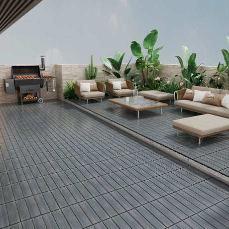 Patio Deck Tiles, Pack Of 22 HouseOfZazla