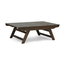 Outdoor Acacia Wood Coffee Table With Open Slat Design HouseOfZazla