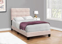 Transitional Upholstered Bed Frame HouseOfZazla