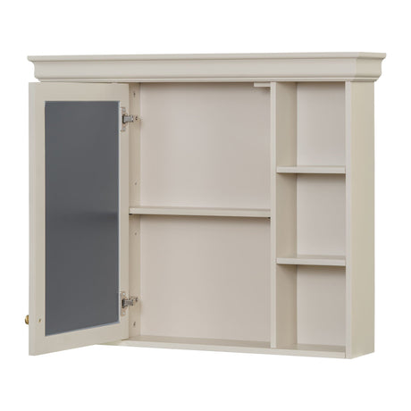 Wall Mounted Bathroom Storage Cabinet With Mirror Door HouseOfZazla