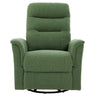 Manual Recliner Chair With 8-Point Massage and Swivel Function HouseOfZazla