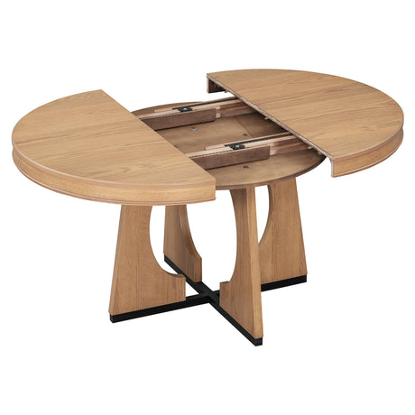 Round Dining Table Set For 4 With Chairs HouseOfZazla