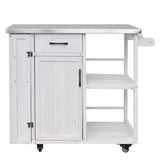 Outdoor Kitchen Island Fir Wood Prep Station