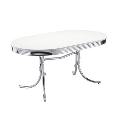 Midge - Oval Dining Table Set HouseOfZazla