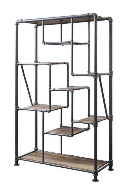 Brantley - Antique Bookshelf - Oak HouseOfZazla