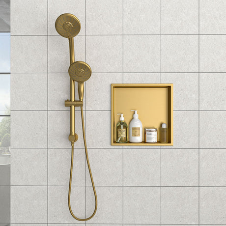 Stainless Steel Shower Niche With Seamless Design For Bathroom Storage HouseOfZazla
