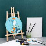 Acrylic Paint Set,57 PCS Paint Brushes, Acrylic Paint, Easel, Canvases, Painting Pads，Palette, Paint Knife, Brush Cup and Art Sponge WoodArtSupply