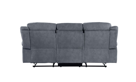 Zubaida Two Tone 3 Piece Recliner Living Room Set HouseOfZazla