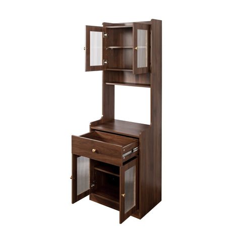 Kitchen Pantry Hutch Storage Cabinet Farmhouse Style HouseOfZazla