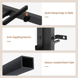 ADORNEVE Low Bunk Bed Twin Over Twin with Storage Staircase, Drawers & Shelves, RGB LED Lights Metal Floor Bunk with Power Outlet, Full-Length Guardrail & Metal Slats, for Small Space, Kids, Black ADORNEVE