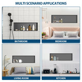 Stainless Steel Shower Niche With Seamless Design For Bathroom Storage