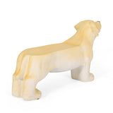 MGO Dog Bench, Outdoor Light Brown, No Assembly Required
