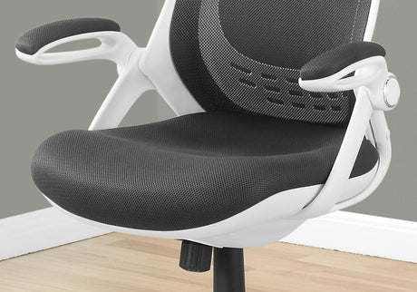 Office Chair, Adjustable Height, Swivel, Ergonomic, Armrests, Contemporary & Modern HouseOfZazla