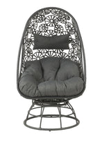 Hikre Clear Glass Patio Furniture Set