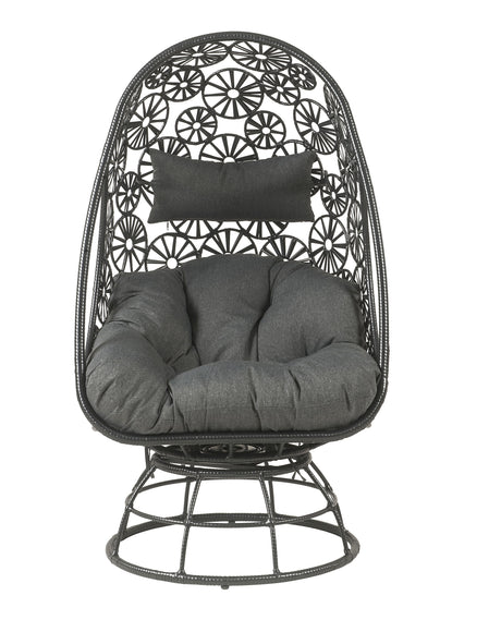 Hikre Clear Glass Patio Furniture Set HouseOfZazla