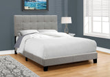 Transitional Upholstered Bed Frame
