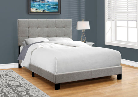 Transitional Upholstered Bed Frame HouseOfZazla
