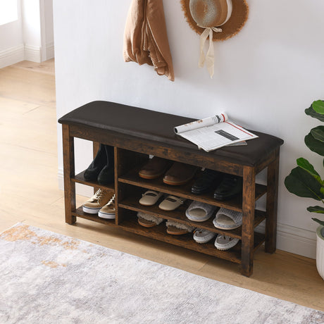 Height-Adjustable Shoe-Changing Bench HouseOfZazla
