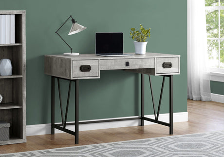 Computer Desk For Home Office, Laptop, Storage Drawers, Transitional HouseOfZazla