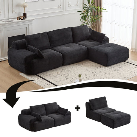 Compressed Sofa Large Sectional Couches for Living Room HouseOfZazla