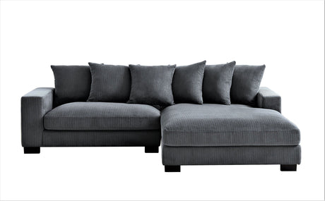 Luxe - Oversized 2 Piece Sectional Couches For Living Room, L Shaped Sofa With Chaise HouseOfZazla