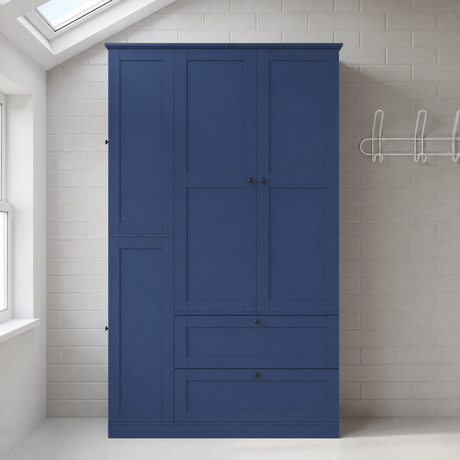 TOPMAX 73.6" Tall Farmhouse Kitchen Pantry Cabinet with 8 Shelves HouseOfZazla