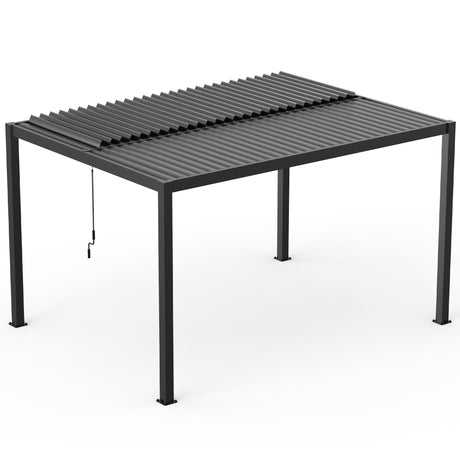 Louver Pergola Aluminium Frame & Louvers HouseOfZazla