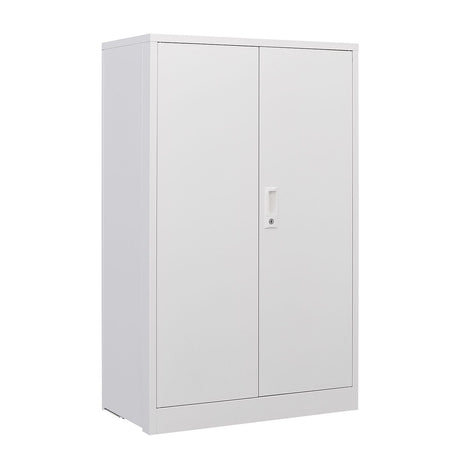 Metal Storage Cabinet With Locking Doors And Adjustable Shelf, Folding Filing Storage Cabinet, Folding Storage Locker Cabinet For Home Office, School, Garage HouseOfZazla