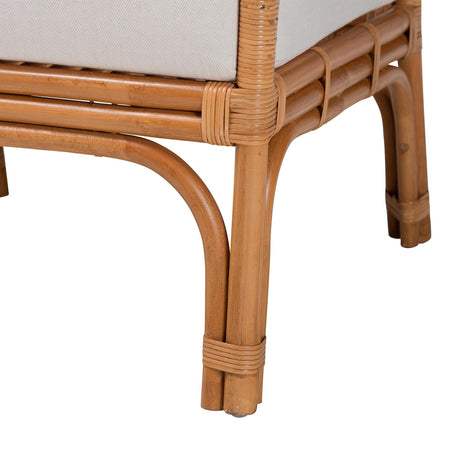 Honey Rattan Accent Chair HouseOfZazla